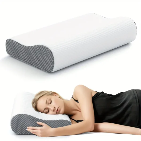 Contoured Cervical Pillow for Neck Relief