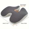 Ergonomic Memory Foam Seat Cushion